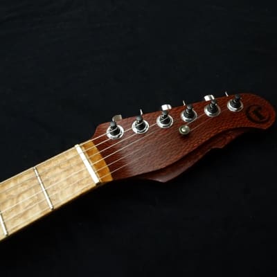 Rukavina Birdseye, Lacewood, Alder J Model 25" Offset Guitar image 13