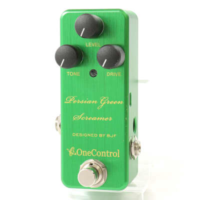ONE CONTROL Persian Green Screamer Overdrive for guitar  (03/15) for sale
