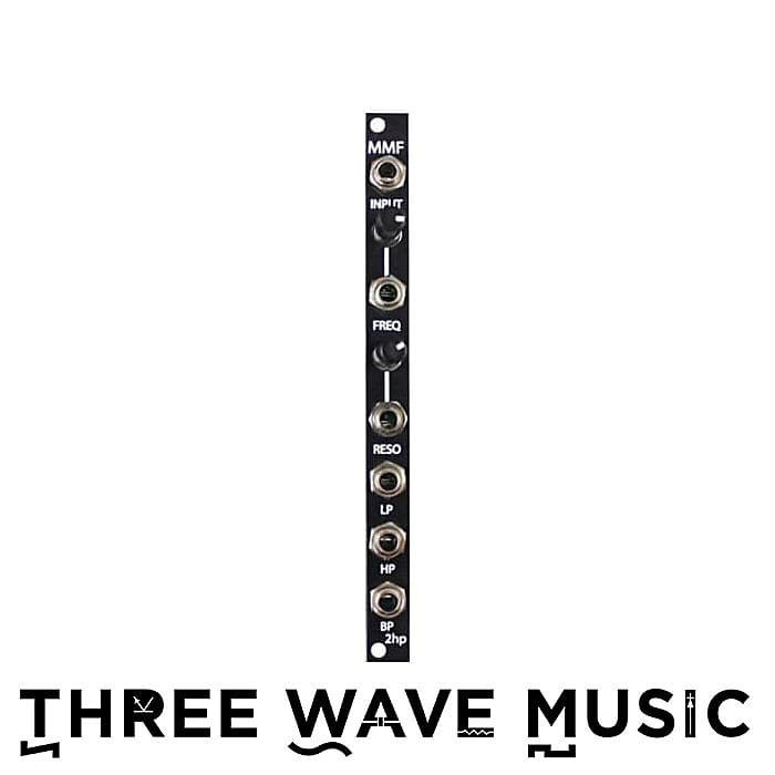 2hp MMF - Analog Multimode Filter Black Panel [Three Wave Music] image 1