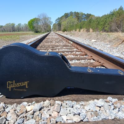 Gibson Acoustic Guitar HardShell Case Black Exterior~Canada~ image 1