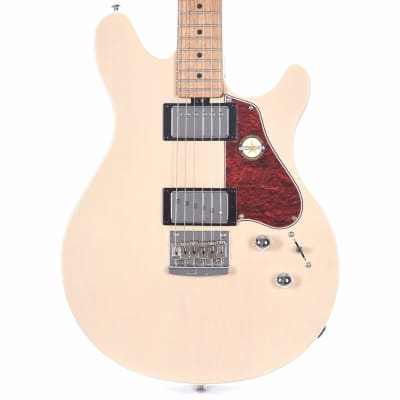 Sterling by Music Man JV60 Valentine Guitar - Trans Buttermilk for sale