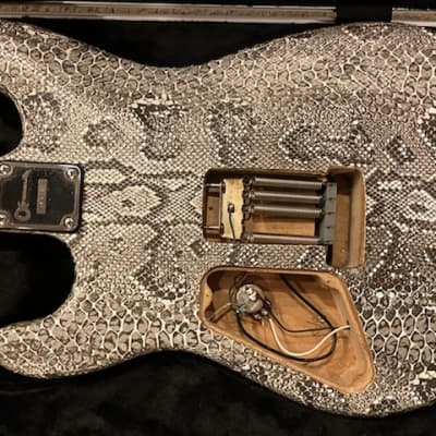 Charvel Jackson Snake Skin Strat Guitar Seymour Duncan Pickup Floyd Rose Tremolo image 4