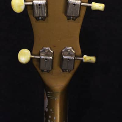 Kay 5-string Resonator Banjo Rare Gold Finish With Custom Hard Shell Case image 20