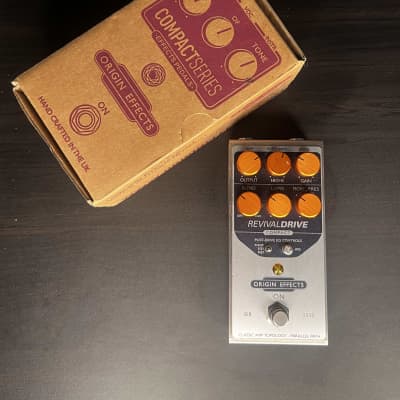 Reverb.com listing, price, conditions, and images for origin-effects-revivaldrive-compact