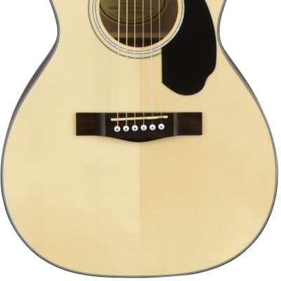 Fender CP-60S Spruce/Mahogany Parlor Acoustic Natural image 1