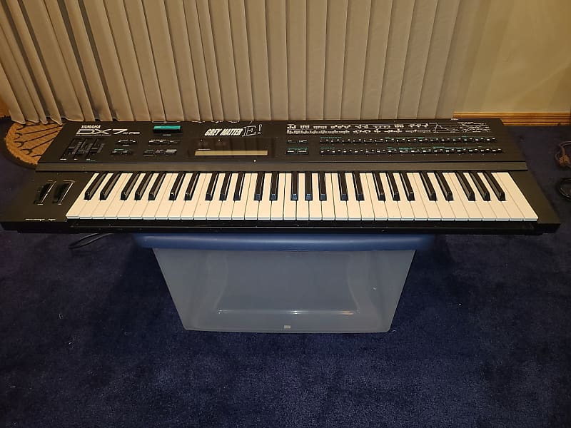 Yamaha DX7 FM synth with E! Grey Matter Reverb
