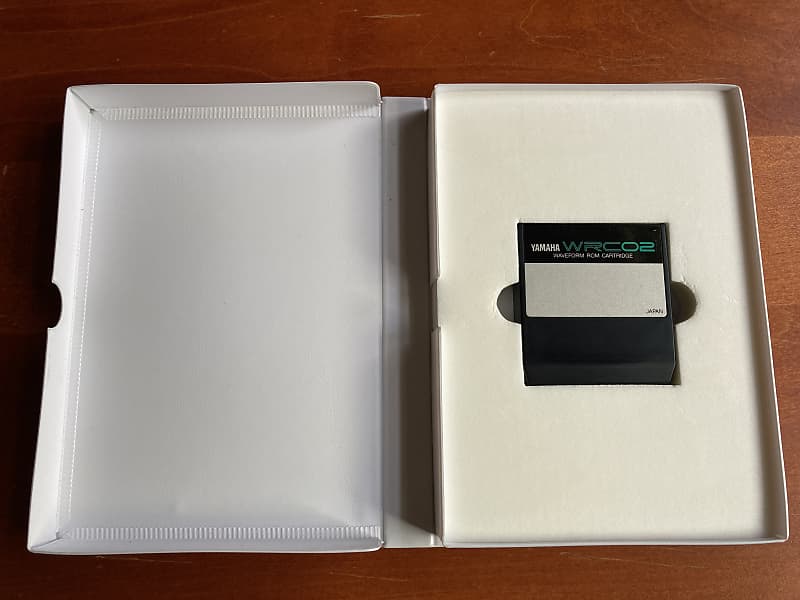 Yamaha WRC02 Jazz/Fusion Waveform cartridge for RX5 and PTX8 Yamaha WRC02 Jazz/Fusion Waveform cartridge for RX5 and PTX8