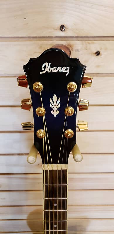 Ibanez AEL20E-TBS 14-02 Transparent Blue Sunburst w/ Hard