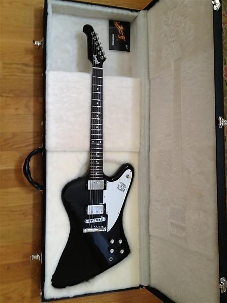 Gibson Firebird Studio 2008 Black Dave Grohl Foo Fighters! | Reverb