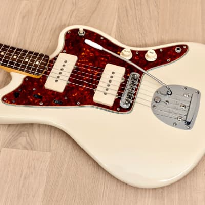 1959 Fender Jazzmaster Vintage Pre-CBS Offset Electric Guitar Olympic White w/ Case image 9