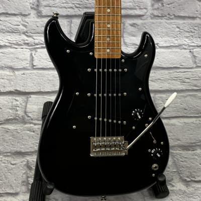Kingston Strat Electric Guitar Black image 1