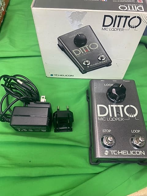 TC Helicon Ditto Mic Looper - Foot Pedal | Reverb