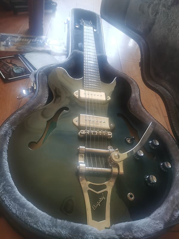 Epiphone gary clark jr blak & store blu casino