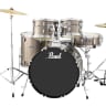 Pearl Roadshow 5-piece Complete Drum Set with Cymbals - 22" Kick - Bronze Metallic