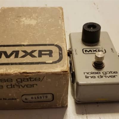 MXR Noise Gate Line Driver Clean Booat 1980 image 12