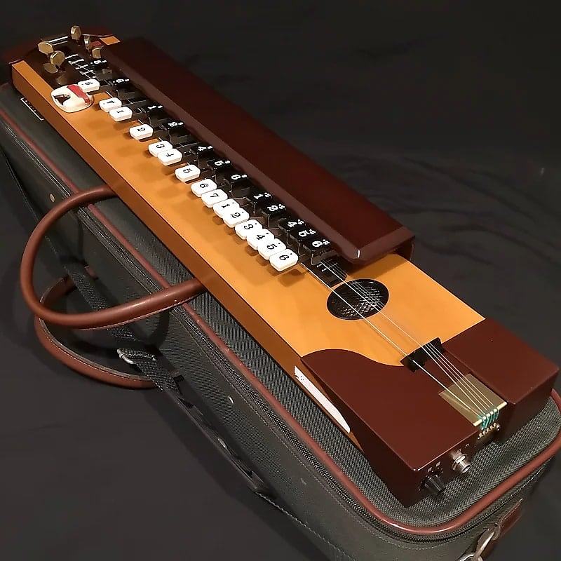 Electric Taisho Goto Suzuki Japanese Harp 1980s Case Included Reverb