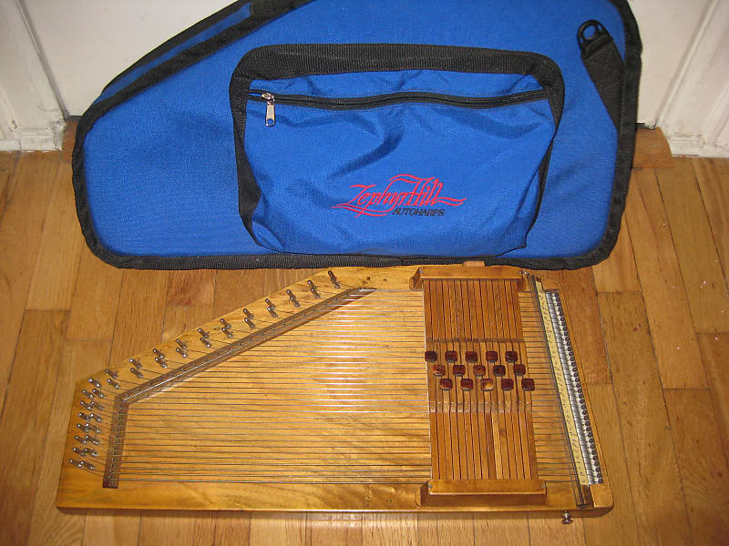 Oscar Schmidt Autoharp Restored Custom Chord Bars Pickup Fine Reverb
