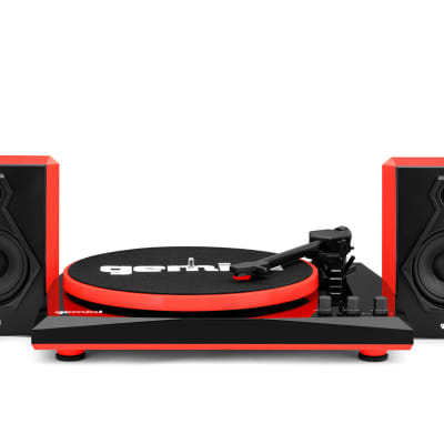 Gemini TT-900BR Vinyl Record Player Turntable+Dual Bluetooth Speakers+Headphones image 13