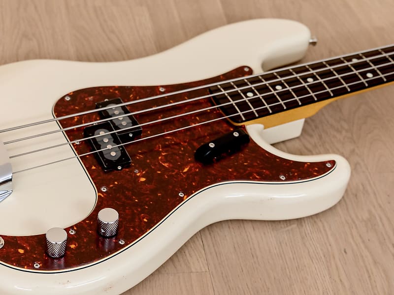 2021 Fender Hama Okamoto Signature Precision Bass #4 Olympic White 1 1/2