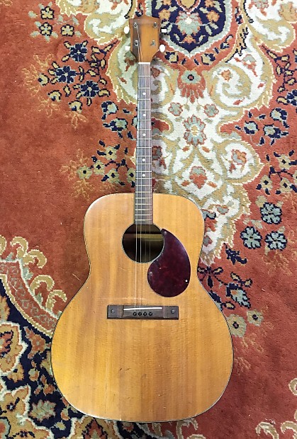 Silvertone Kay Model 661 Tenor Guitar 1964-1966 Natural image 1