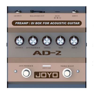 Joyo AD-2 Acoustic guitar pedal pre-amp/DI Just released image 1
