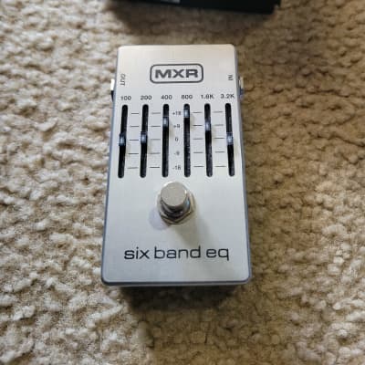 Reverb.com listing, price, conditions, and images for mxr-six-band-eq-silver