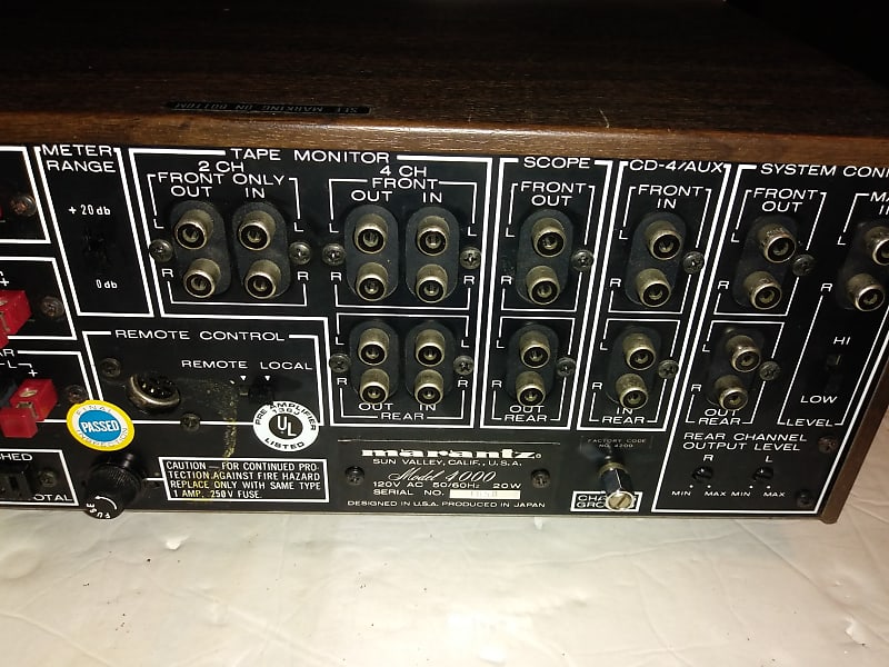 Marantz PM4000 Amplifier - Phono - Remote