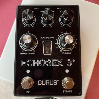 MINT AS NEW Gurus Echosex 3 TUBE DELAY - IN THE FACTORY BOX | Reverb