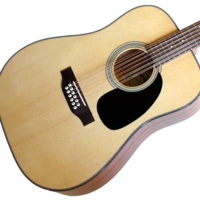 Sigma DM12-1ST 12-String Acoustic Guitar - Spruce/Mahogany image 2