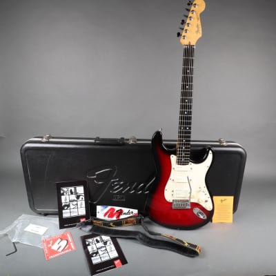 1990 Fender Strat Ultra Stratocaster W/ Original Hardshell Case image 8