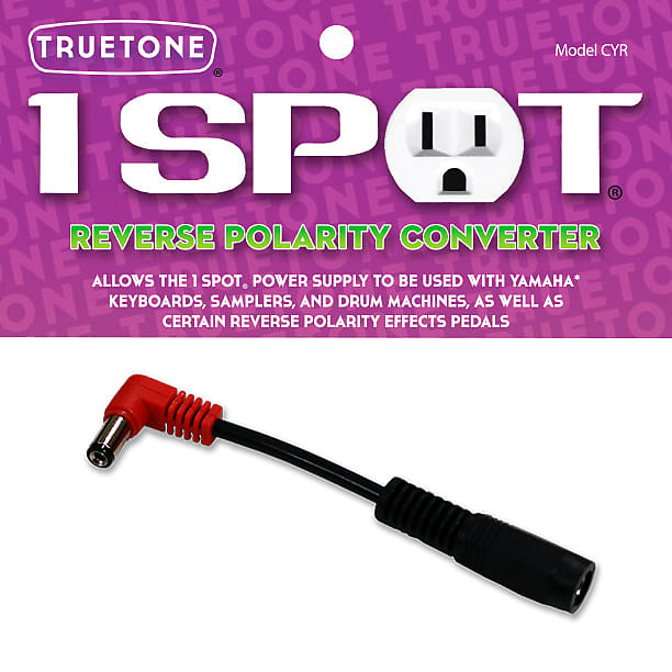 Truetone 1 Spot CYR  Reverse Polarity Power Supply Converter One Spot image 1