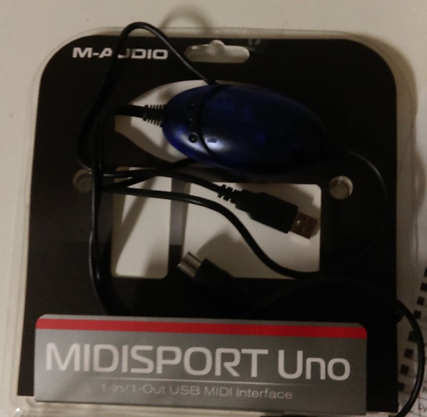 MAudio Midisport uno MIDI Interface Reverb