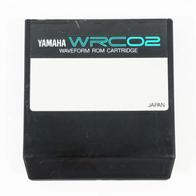 YAMAHA WRC02 Jazz & Fusion ROM Waveform Data Cartridge for RX5, PTX8