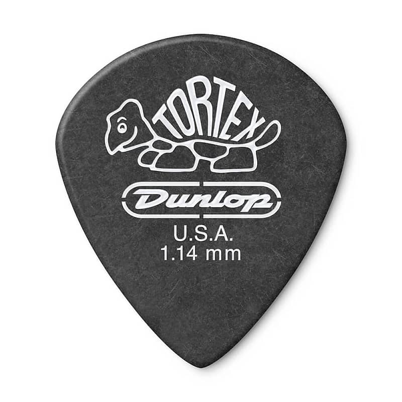 Dunlop 482R114 Tortex Jazz III 1.14mm Guitar Picks (72-Pack) image 1