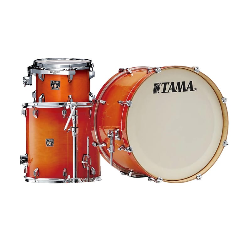 Tama Superstar Classic 3- Piece Shell Pack (Tangerine Lacquer Burst) image 1