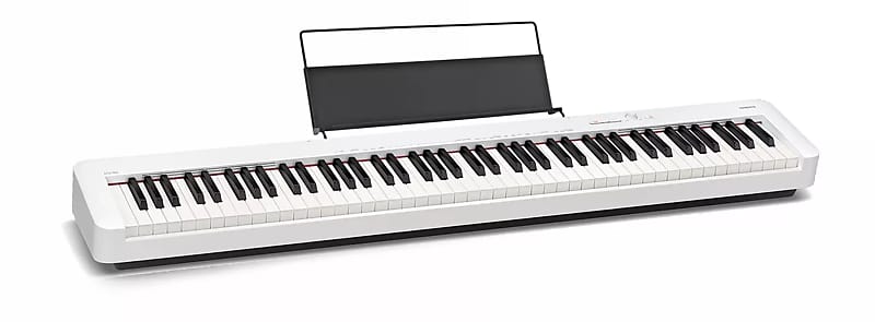 CASIO Compact CDP-S110 WE Blanc / Piano Numérique Portable 88