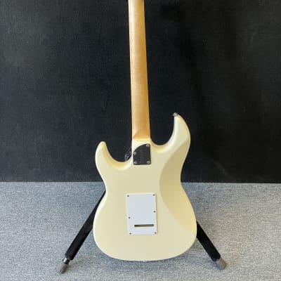 FGN ( Fuji-Gen) Odyssey J- Standard  guitar 2019 Antique White HSS w/ gig bag image 8