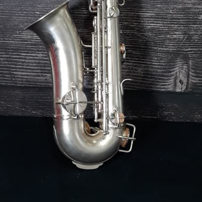 H.N. White King  Model 1924 Eb Alto Saxophone with Case and Mouthpiece (King of Prussia, PA) image 7