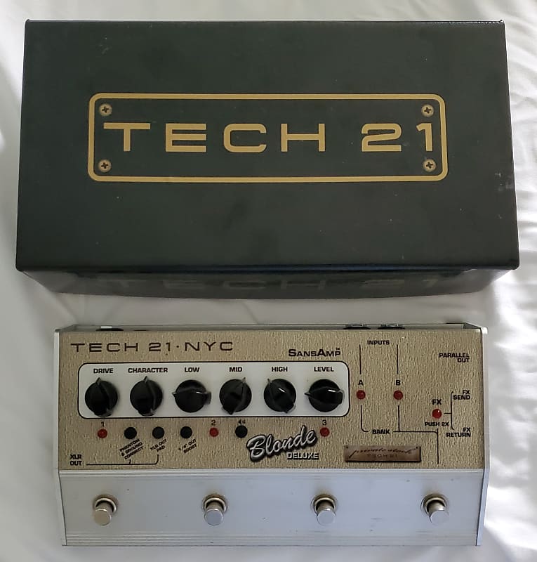 Tech 21 NYC Blonde Deluxe Pedal | Reverb