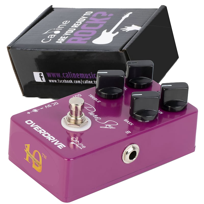 ギター Caline CP-12 Pure Sky Over Drive Amazon.com: Caline Pure Sky OD Guitar Pedal Effect CP-12