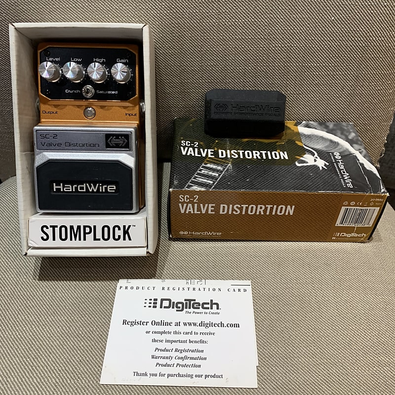 Digitech Hardwire SC-2 Valve Distortion Demo Review - 30 Pedals Day #19  Winter NAMM 2011 '11 SC2