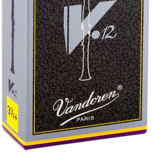 Vandoren CR1935+ V12 Series Bb Clarinet Reeds - Strength 3.5+ (Box of 10)