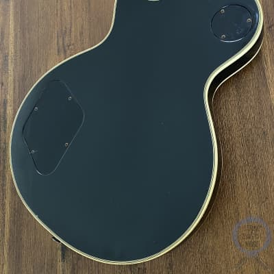 Greco, Single Cut Guitar, Custom, EG600P, Black,1978 vintage, “Frampton”, OHSC image 2