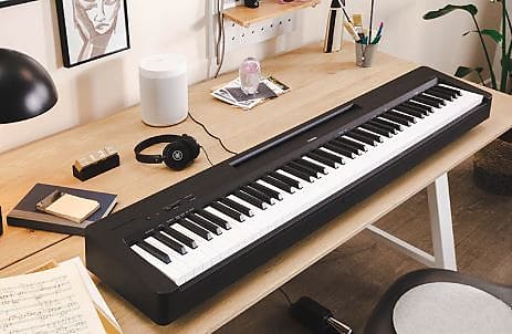 Yamaha P-145 portable piano with 88 weighted keys image 1