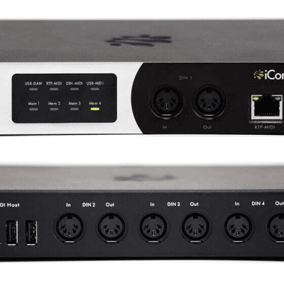 iConnectivity 4x4 out USB to MIDI Interface for Mac or PC - mioXM image 5