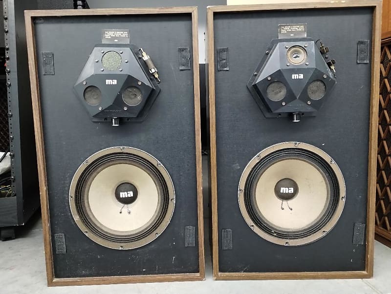 Micro Acoustics speakers in good condition - 1980&#039;s  			