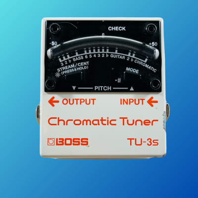 Boss TU-3S Chromatic Tuner 2016