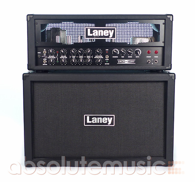 Laney Ironheart IRT60H Head & IRT212 Cabinet with FS4-IRT Footswitch