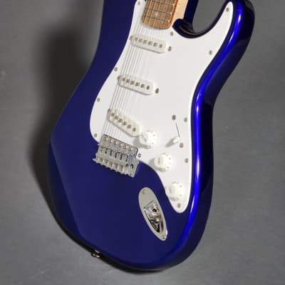 Squier Affinity Series Strat Rosewood Fretboard - 2004 - Metallic Blue image 2