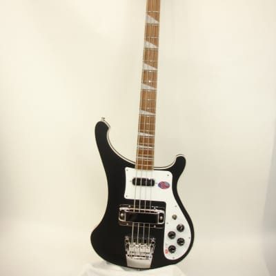 2024 Rickenbacker 4003 Electric Bass Guitar - Matte Black w/ Case image 2
